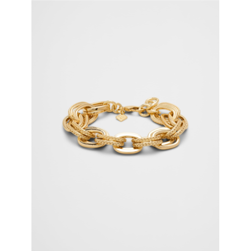 bananarepublic Textured Statement Chain Link Bracelet