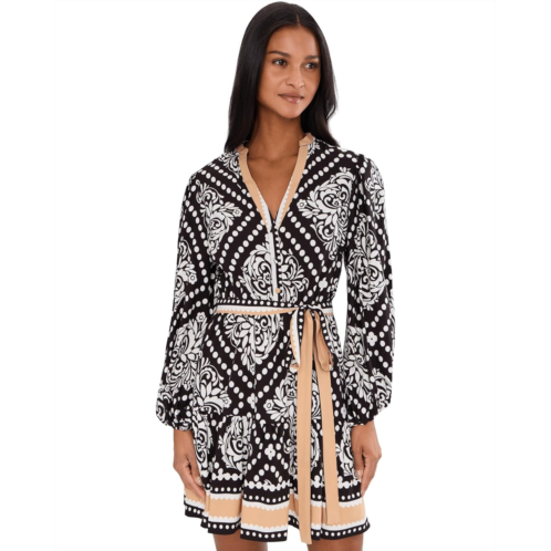 Adrianna Papell Printed Short Dress