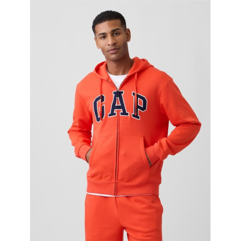 Adult Relaxed Gap Logo Zip Hoodie