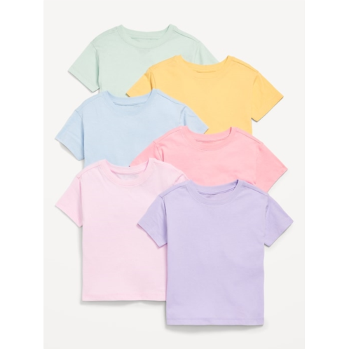 OldNavy Short-Sleeve T-Shirt 6-Pack for Toddler Girls