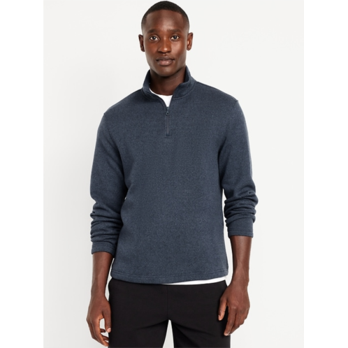 OldNavy Sweater-Knit Fleece Quarter-Zip Pullover