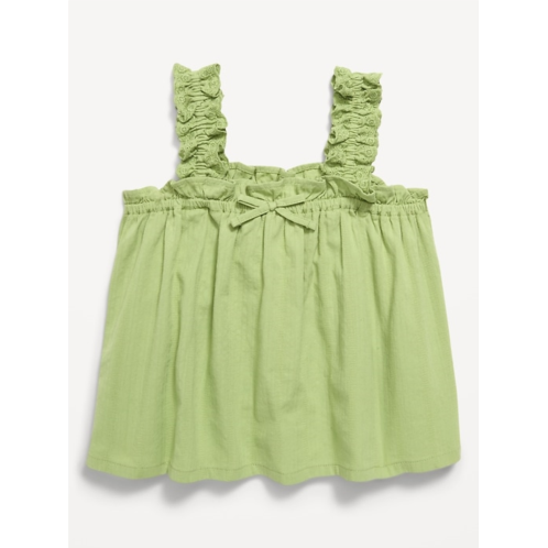 OldNavy Sleeveless Textured Seersucker Top for Toddler Girls