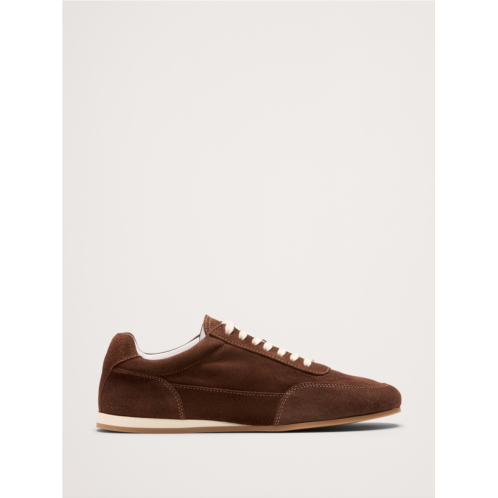 Bananarepublic Italian Suede Low-Pro Sneaker