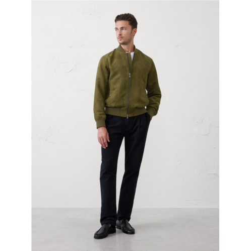 bananarepublic Vegan Suede Bomber