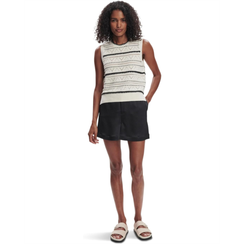 Womens Varley Athena Pointelle Knit Vest