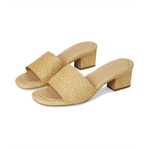 Vince Ariana Raffia Slide Sandals