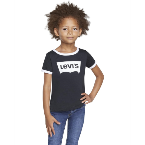 Girls Levis Kids Oversized Batwing Ringer T-Shirt (Little Kids)