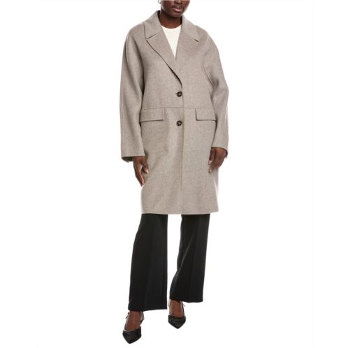 Hugo Boss wool-blend coat