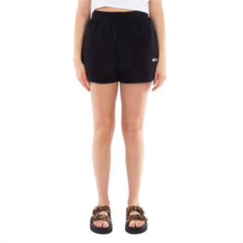 Rotate ladies black high waist shorts