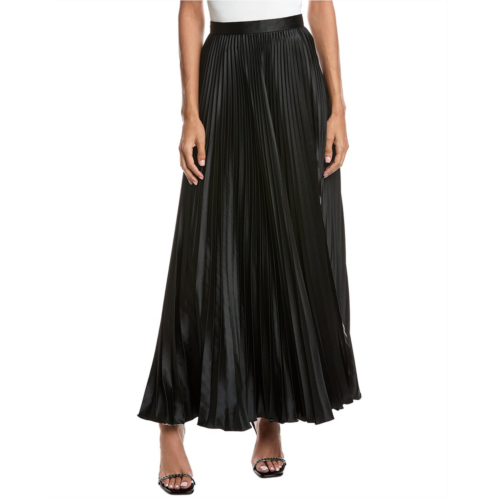 AMUR sofie pleated a-line skirt