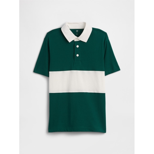 Gap Kids Colorblock Rugby Polo Shirt