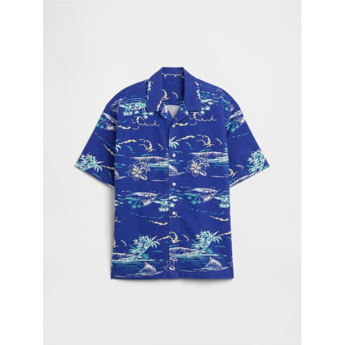 Gap Kids Textured Vacay Shirt