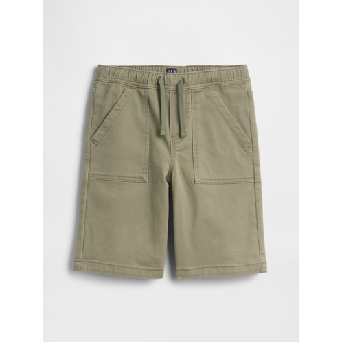 Gap Kids Pull-On Loose Denim Utility Shorts