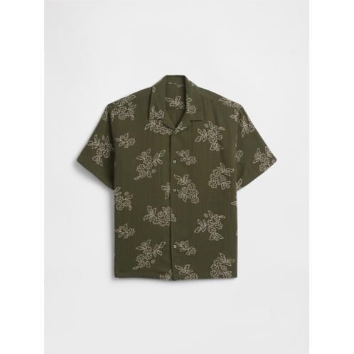 Gap Kids Textured Vacay Shirt