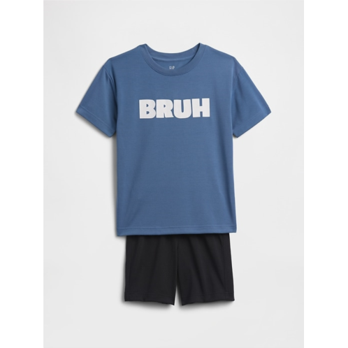Gap Kids 100% Recycled Sport PJ Set
