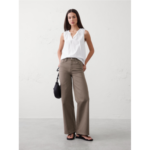 bananarepublic Gathered-Neck Top