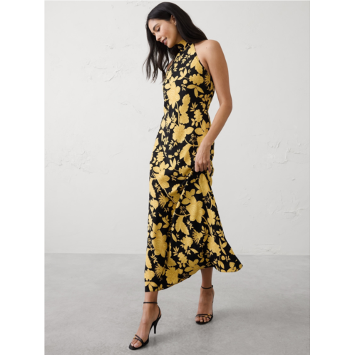 bananarepublic Halter Open-Back Maxi Dress