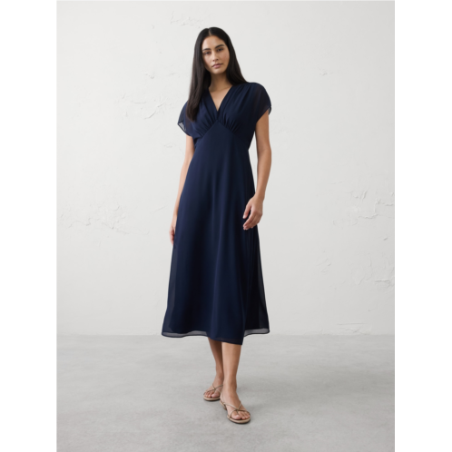 bananarepublic Gathered Empire Midi Dress