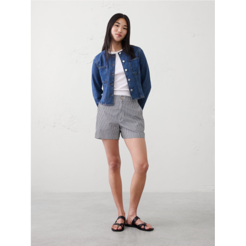 bananarepublic High-Rise Poplin Short
