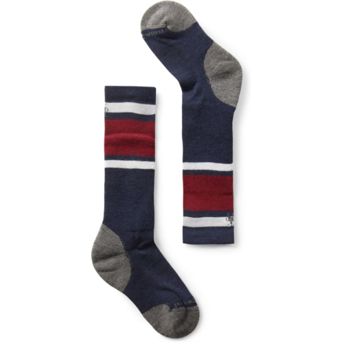 Kids Smartwool Kids Wintersport Full Cushion Stripe Over-the-Calf Socks (Toddler/Little Kid/Big Kid)