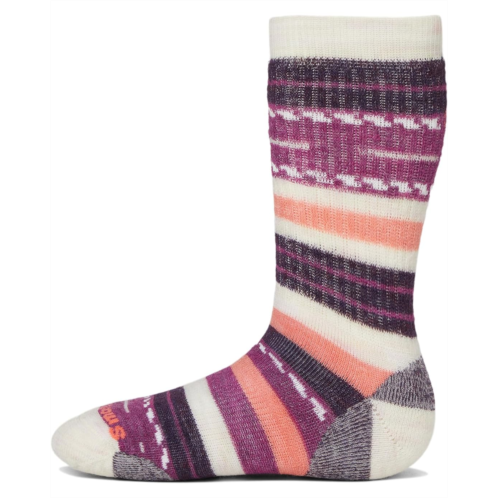 Kids Smartwool Kids Hike Full Cushion Margarita Crew Socks (Toddler/Little Kid/Big Kid)