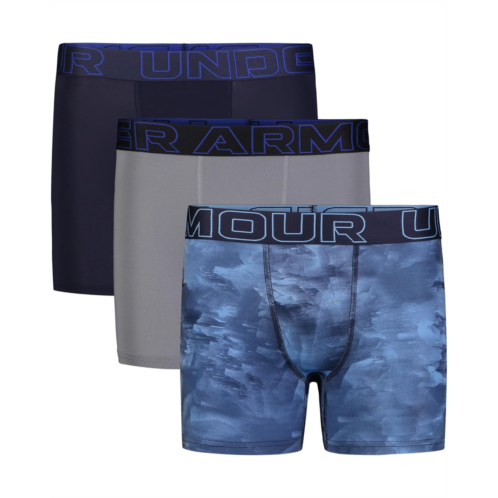 Boys Under Armour Kids Performance Tech - Prints 3-Pack (Big Kids)