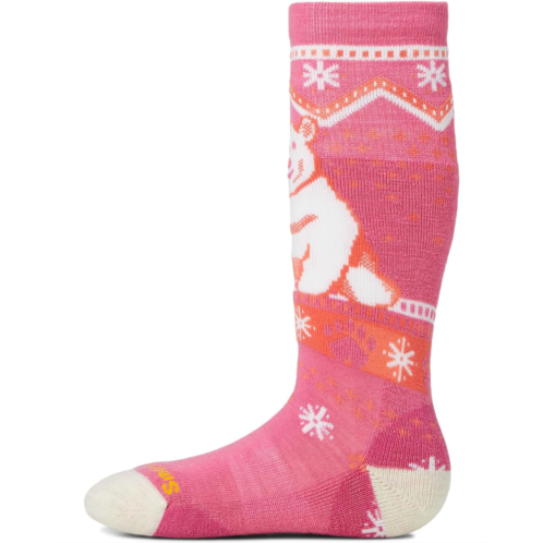 Smartwool Kids Kids Wintersport Full Cushion Polar Bear Over The Calf Socks (Little Kid)