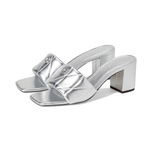 COACH Holly Block Heel Sandals with Quilting