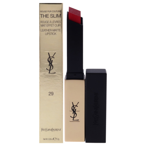 Yves Saint Laurent rouge pur couture the slim matte lipstick - 29 coral revolt by for women - 0.08 oz lipstick