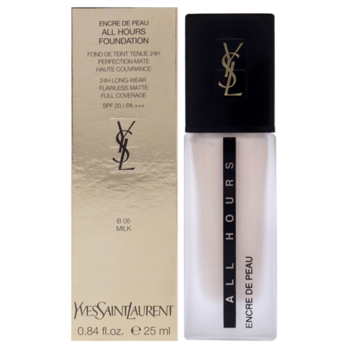 Yves Saint Laurent all hours foundation spf 20 - b05 milk by for women - 0.84 oz foundation