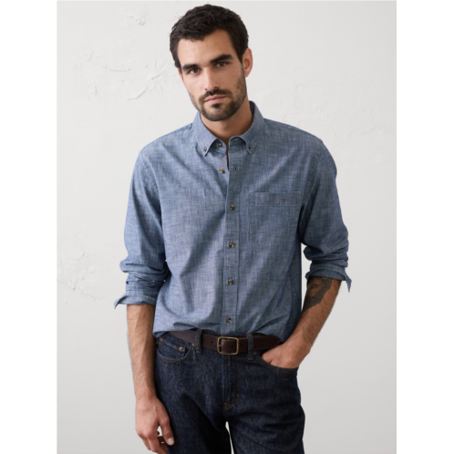 bananarepublic Standard-Fit Softwash Chambray Shirt