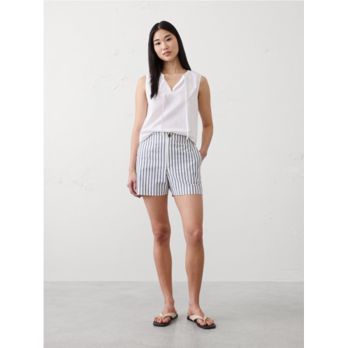 bananarepublic High-Rise Seersucker Short