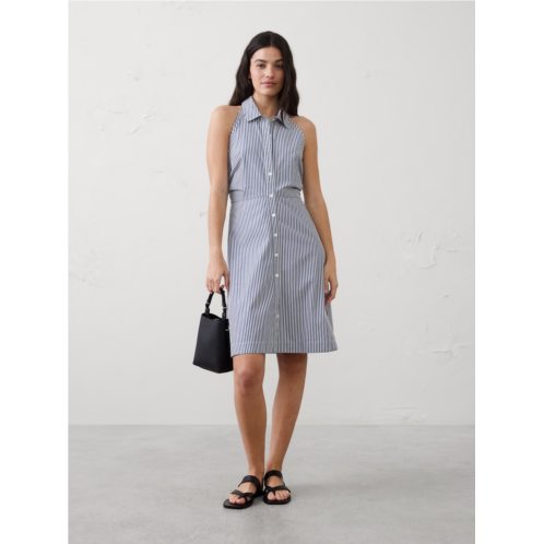 bananarepublic Shirred-Waist Above-Knee Dress