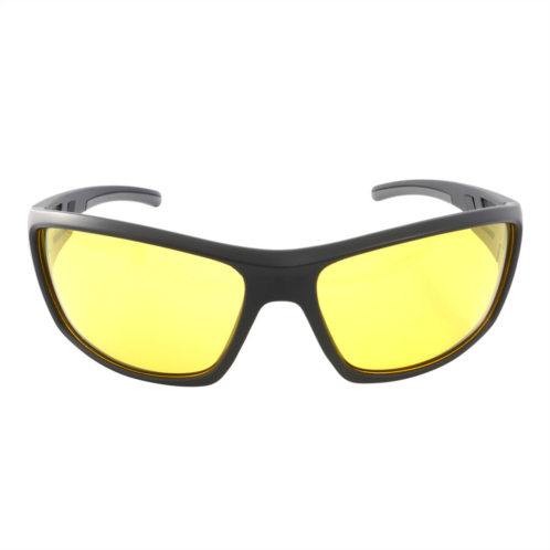 Breed Mens Black Wrap Sunglasses