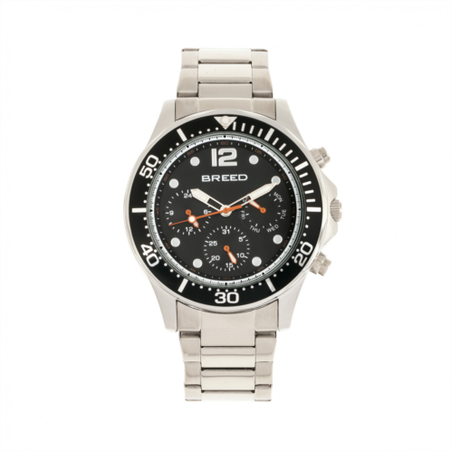 Breed Pegasus Black Dial Mens Watch