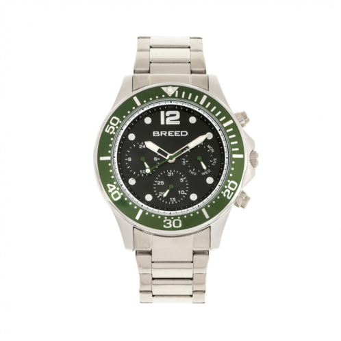 Breed Pegasus Black Dial Mens Watch