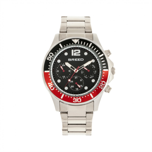 Breed Pegasus Black Dial Mens Watch