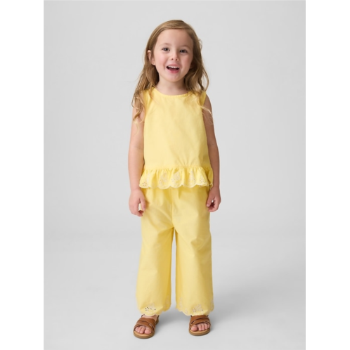Gap Baby & Toddler Eyelet Ruffle Outfit Set
