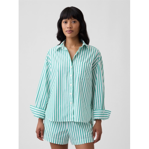 Gap Oversized Shirt in Poplin