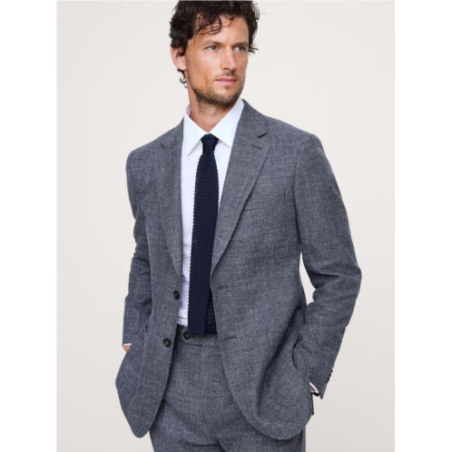 Bananarepublic Italian Cotton-Wool Tweed Suit Jacket