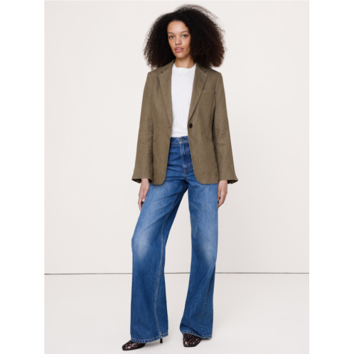 Bananarepublic Slim Linen Blazer