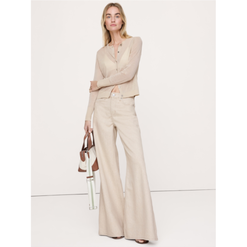 Bananarepublic Sheer Ultra-Fine Cotton Cardigan