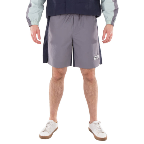 Maison Kitsune colour-block track shorts