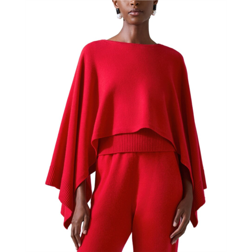 Carolina Herrera cashmere cape sweater