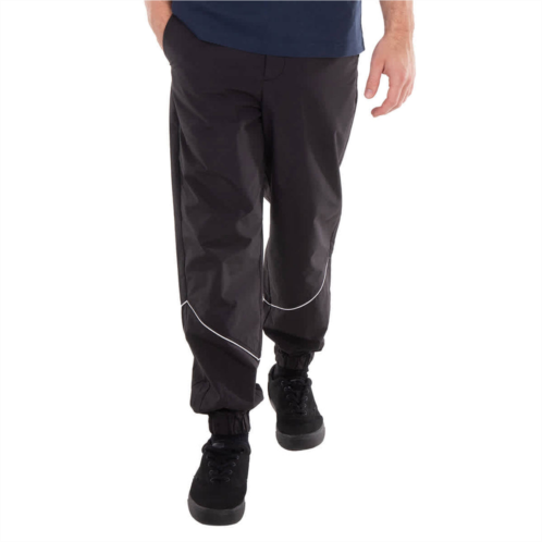Maison Kitsune fox patch polyamide technical trousers brand size 40 (small)