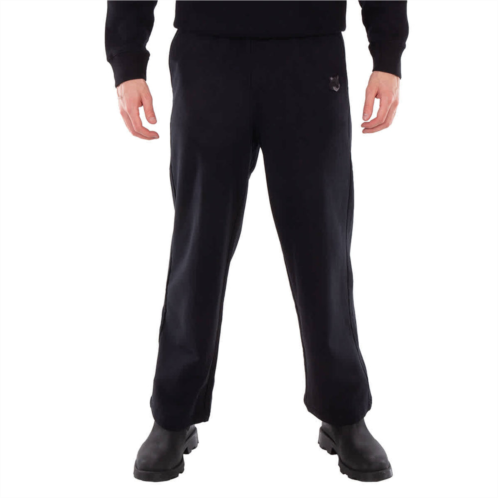 Maison Kitsune bold fox head patch joggers