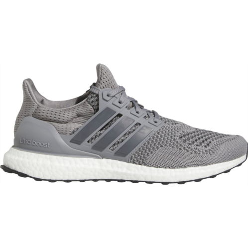 adidas MENS Ultraboost 1.0 DNA Running Shoes Black / Black / Beam Green