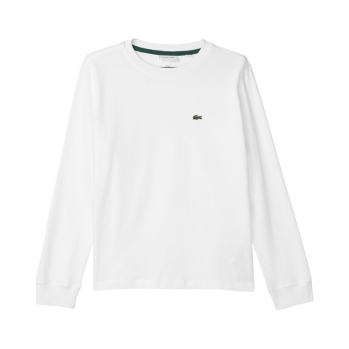 Boys Lacoste Kids Icon Core Long Sleeve Tee (Big Kid)