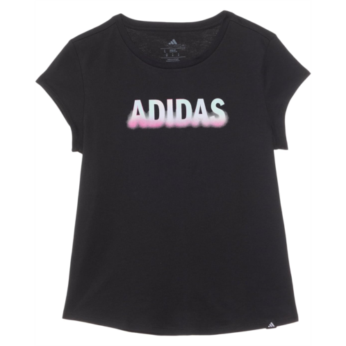 Girls adidas Kids Cap Sleeve Tee (Big Kid)