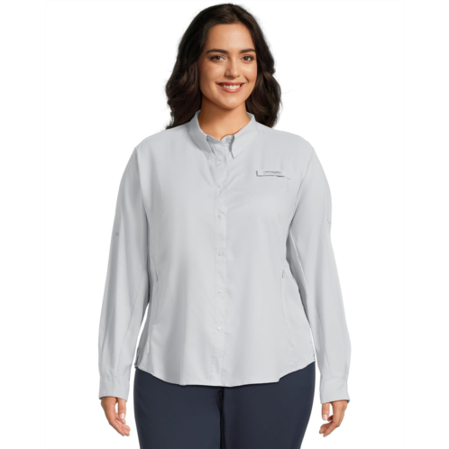 Womens Columbia Plus Size Tamiami II L/S Shirt